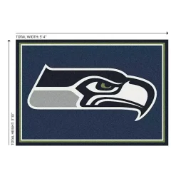 Clearance Kirklands Home Seattle Seahawks Area Rug, 4x6 Blue