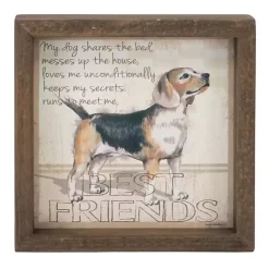 Clearance Kirklands Home Sentimental Dogs Framed Art Prints, Set of 6 Multi