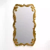 Kirklands Home Serena Antique Gold Carved Scroll Wall Mirror