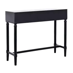 Online Kirklands Home Serena 2-Drawer Console Table Black