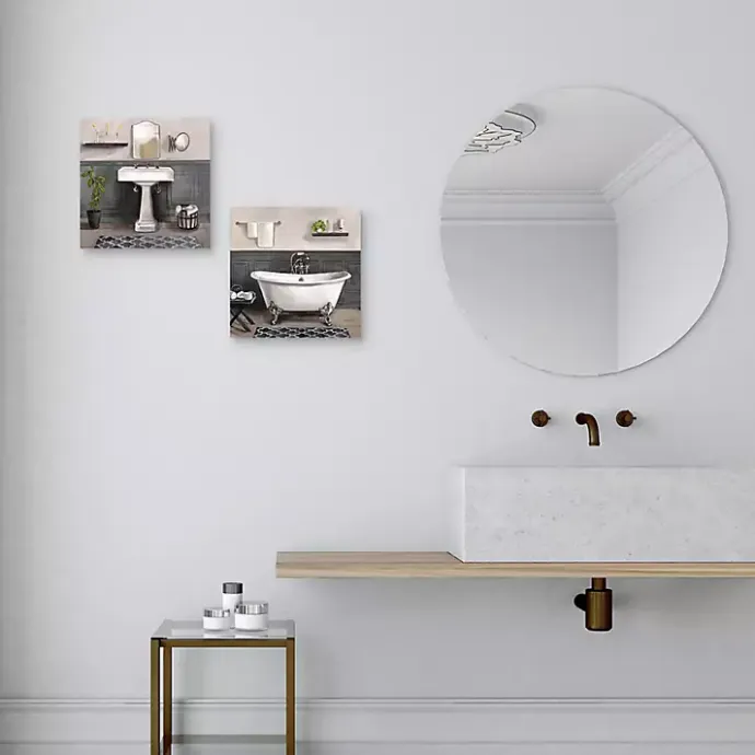 Outlet Kirklands Home Serene Bath 2-pc. Canvas Art Print Set