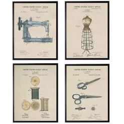 Discount Kirklands Home Sewing Patents Framed Art Print Multi