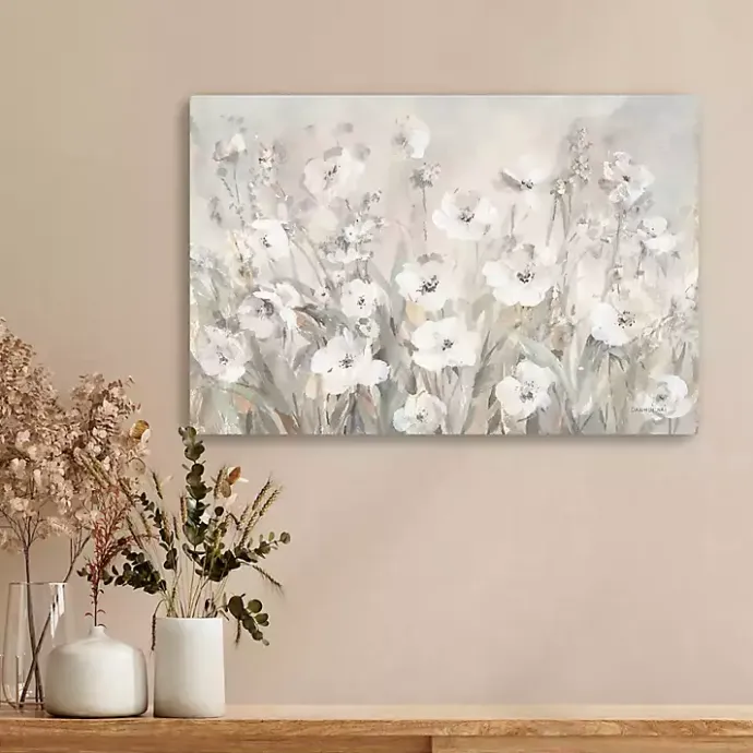 Best Kirklands Home Shades of Canvas Art Print, 16x24 White