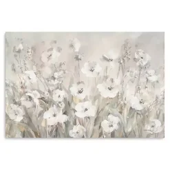 Sale Kirklands Home Shades of Canvas Art Print, 32x48 White