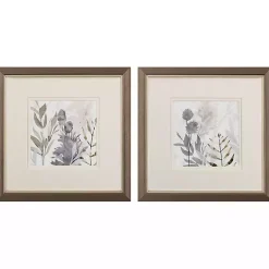 Kirklands Home Shadow Woods Framed Art Prints, Set of 2