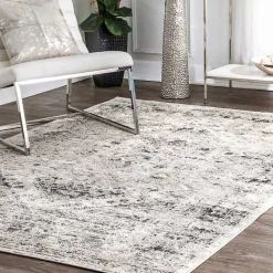 New Kirklands Home Shauna Vintage Speckled Area Rug, 5x8