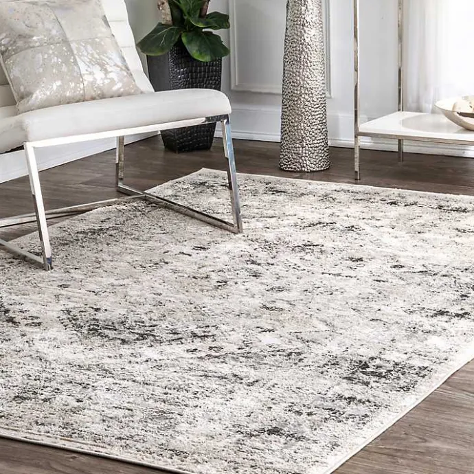 New Kirklands Home Shauna Vintage Speckled Area Rug, 5x8