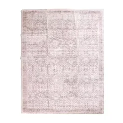 Discount Kirklands Home Shiva Red Botanical Washable Area Rug, 8x10