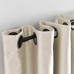 New Kirklands Home Silky Wheat Blackout Curtain Panel, 95 in. Gold