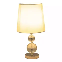 Online Kirklands Home Silver Crystal Orb Table Lamps, Set of 2 White