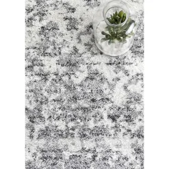 Hot Kirklands Home Silver Deena Abstract Area Rug, 5x8