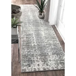 Clearance Kirklands Home Silver Deena Abstract Runner