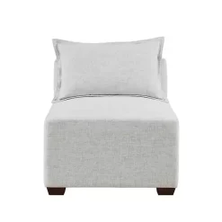 Hot Kirklands Home Silver Modular Armless Accent Chair Gray