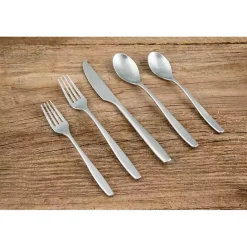 Online Kirklands Home Satin Metal Classic 20-pc. Flatware Set Silver