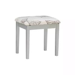 Outlet Kirklands Home Silver Virginia Butterfly 2-pc. Vanity Set Gray
