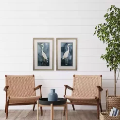 Online Kirklands Home Simple Egret 2-pc. Framed Wall Art Set
