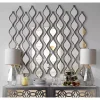 New Kirklands Home Single Silver Raindrop Panel Mirror, 6.25x58.75