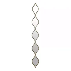 New Kirklands Home Single Silver Raindrop Panel Mirror, 6.25x58.75