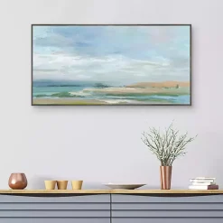 Best Kirklands Home Sky From The Bay Framed Canvas Art Print Multi