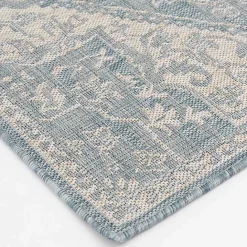 Hot Kirklands Home Sky Medallion Lava Indoor/Outdoor Area Rug, 6x9 Blue