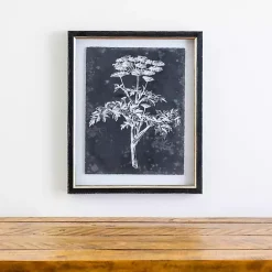 Clearance Kirklands Home Slate Floral II Framed Art Print Blue