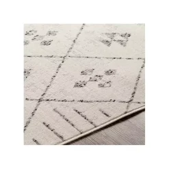 Best Kirklands Home Slate Gray Diamond Print Area Rug, 7x10