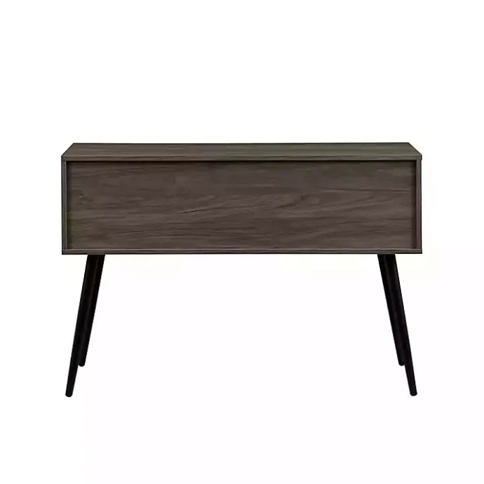 Sale Kirklands Home Slate 2-Drawer Henry Console Table Gray