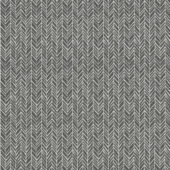 Kirklands Home Slate Herringbone Outdoor Chair Cushion Gray