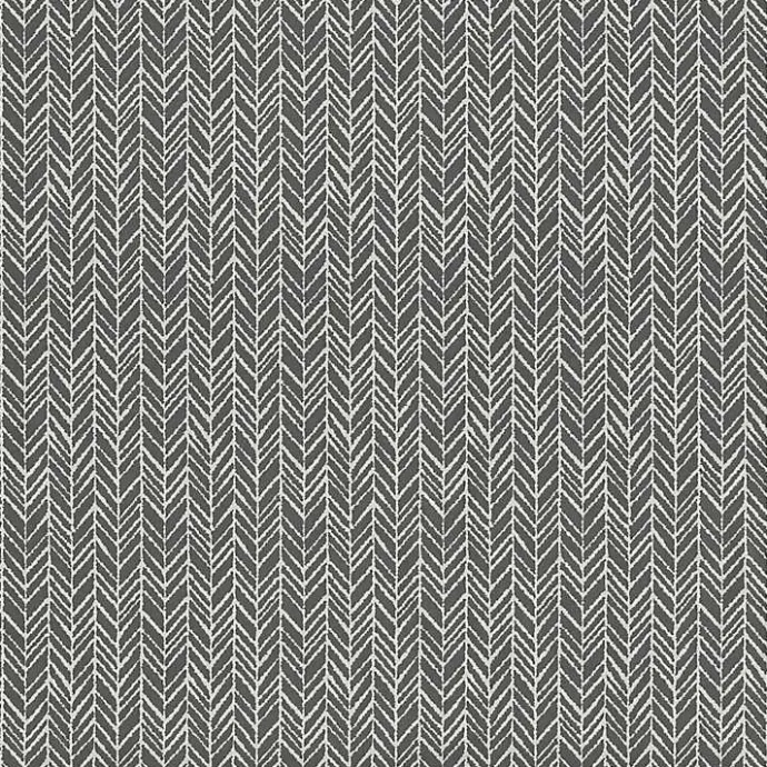 Outlet Kirklands Home Slate Herringbone Outdoor Seat Cushions, Set of 2 Gray