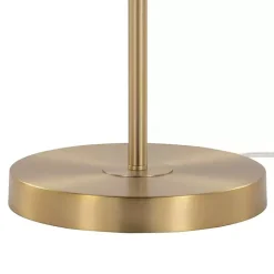 Best Kirklands Home Slim Gold Modern Floor Lamp White