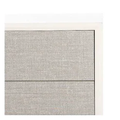 Clearance Kirklands Home Sloane Four-Drawer Console Table White