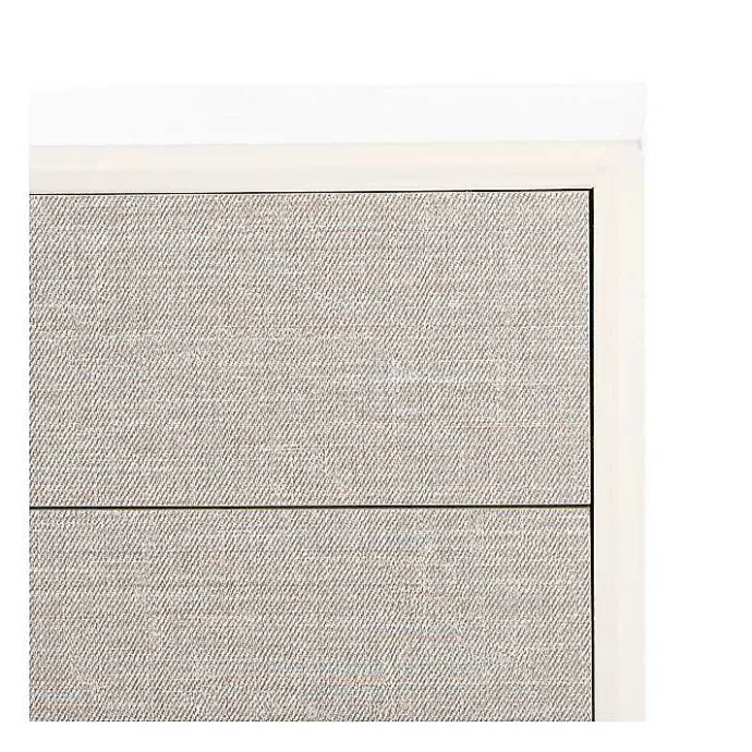 Clearance Kirklands Home Sloane Four-Drawer Console Table White