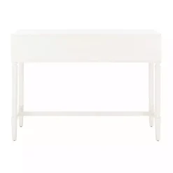 Clearance Kirklands Home Sloane Four-Drawer Console Table White