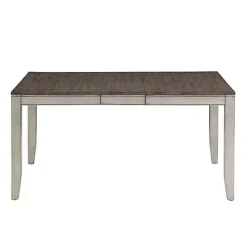 Best Kirklands Home Smoked Alabaster and Honey Wood Dining Table