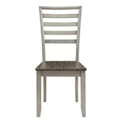Online Kirklands Home Smoked Honey and Alabaster Dining Chairs, Set of 2