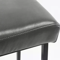 Clearance Kirklands Home Smokey Faux Leather Counter Stools, Set of 2 Gray