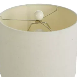 Sale Kirklands Home Smooth Ceramic Table Lamp Ivory