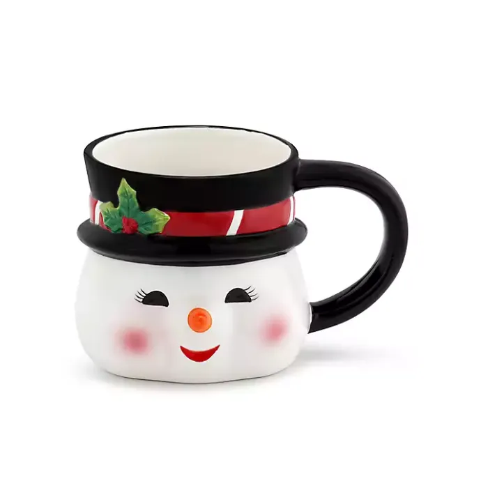 Discount Kirklands Home Snowman Christmas Mug