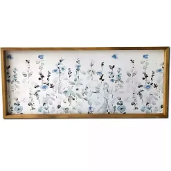 Hot Kirklands Home Soft Blue Garden Framed Canvas Art Print