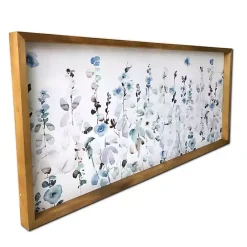 Hot Kirklands Home Soft Blue Garden Framed Canvas Art Print