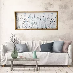 Hot Kirklands Home Soft Blue Garden Framed Canvas Art Print