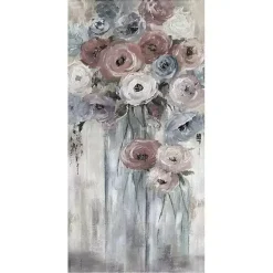 Online Kirklands Home Soft Bottles and Blooms Canvas Art Print