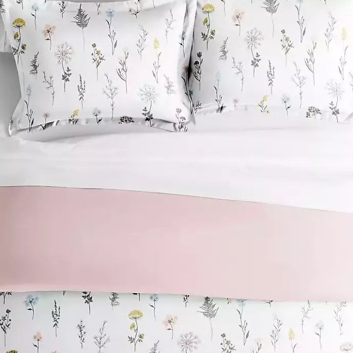 Kirklands Home Soft Floral Reversible 2-pc. Twin Duvet Cover Set