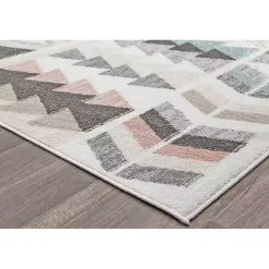 Hot Kirklands Home Soft Hues Geometric Area Rug, 8x10 Multi
