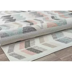 Hot Kirklands Home Soft Hues Geometric Area Rug, 8x10 Multi
