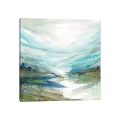 Online Kirklands Home Soft River Reflection Canvas Art Print Multi