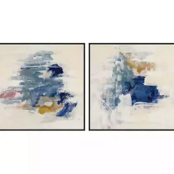 Online Kirklands Home Soft Teal Waves I & II Canvas Art Prints, Set of 2