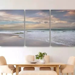Kirklands Home Soft Twilight Canvas Art Prints, 32x48, Set of 3 Multi