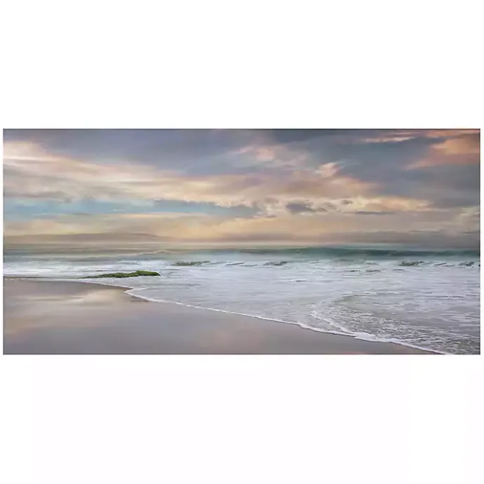 Best Kirklands Home Soft Twilight Giclee Canvas Art Print, 40x20 in. Blue