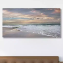Best Kirklands Home Soft Twilight Giclee Canvas Art Print, 40x20 in. Blue